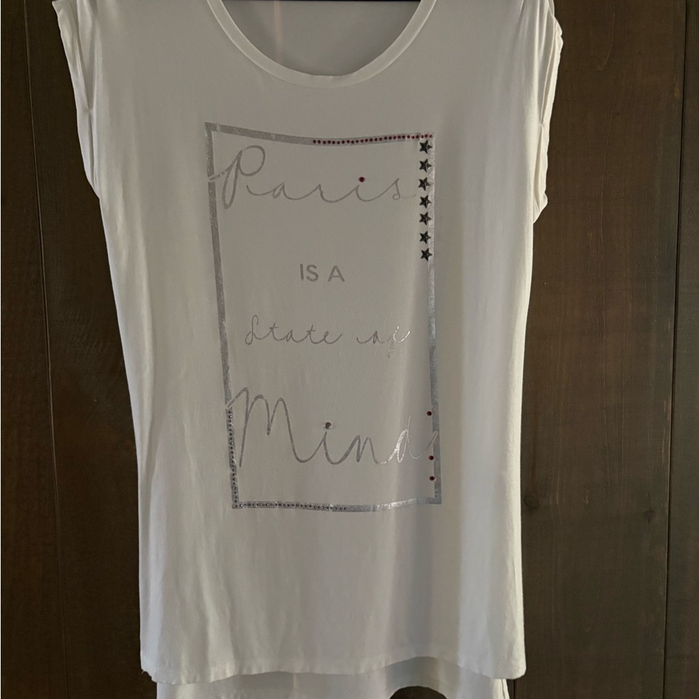 Tricotto Classic Cream Tunic Top